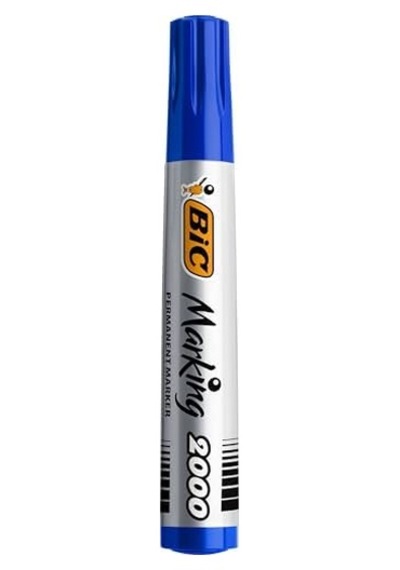Intensity Marker 2000 Yuvarlak Uçlu Permanent Markör, Mavi, 12'li Kutu, 1.7 Mm Sağlam Uç, Hızlı Kuruyan Mürekkep Diğer