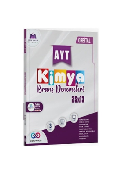 Ayt Kimya 25 X 13 Branş Denemeleri Orbital Yayınları