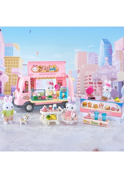 Bay Dreamy Mini Tavşan- Tatlı Karavanı Oyun Seti
