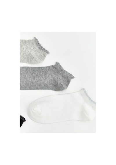 Lc Waikiki Alıta Cıty Farkıyla Lcw Dream Gri Düz 5'li Paket Kadın Patik Çorap Gri - 926188494 Gri Lc Waikiki Alıta Cıty Farkıyla Lcw Dream Gri Düz 5'li Paket Kadın Patik Çorap Gri - 926188494 Gri