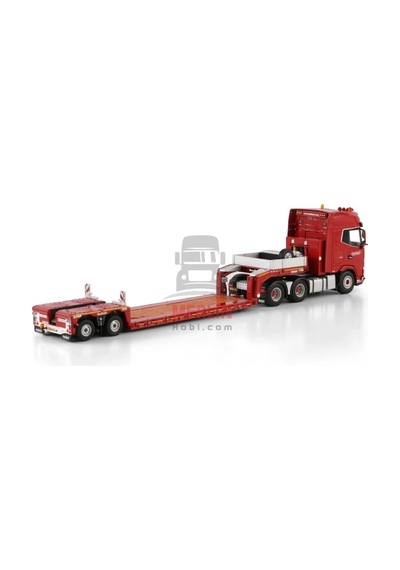 1/50 Nooteboom Red Line Daf Xg+ My25 6x4 Euro Px Low Loader - 2 Axle