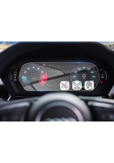 Audi A3 Ekran Koruyucu 12.3 İnç Dijital Gösterge Nano ' Sadece Ekran Koruyucu