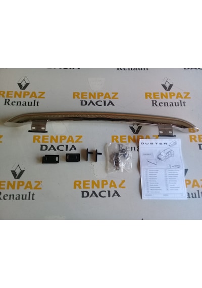Dacia Duster Ön Tampon Krom Kaplama Bar 620624882R - 8201220014 Dacia Duster Ön Tampon Krom Kaplama Bar 620624882R - 8201220014