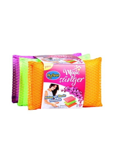 Magic Bulaşık Sünger 3 Lü