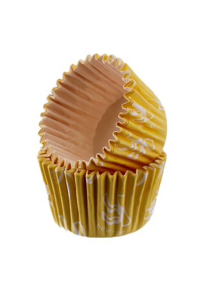 Cupcake Kalıbı Pet Kapsül Kek Kalıbı48X34 Mm 100 Adet Fiyonkl N11.1186