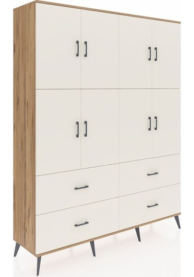 Hyperion Gardrop 8 Raflı 4 Çekmeceli 8 Kapaklı 176x44x221 Çam-aytaşı Aytaşı Hyperion Gardrop 8 Raflı 4 Çekmeceli 8 Kapaklı 176x44x221 Çam-aytaşı Aytaşı