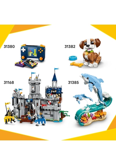 LEGO® Creator 3’ü 1 Arada Vahşi Hayvanlar: Renkli Sinek Kuşu 31384-8 Yaş ve Üzeri Çocuklar için Yaratıcı Oyuncak Yapım Seti (312P)