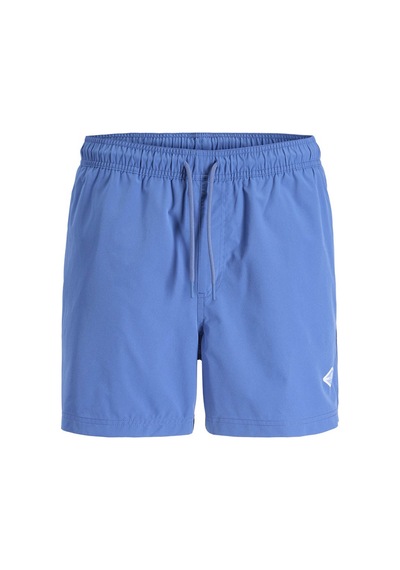 Jack & Jones Jpstmauı Tropıc Solıd Mavi Erkek Deniz Şortu 12291385