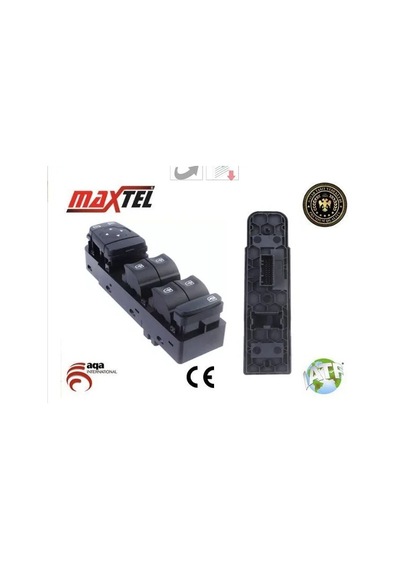 Maxtel Cam Anahtarı Renault Megane Iv Ayna Katlamasız 24 Pın 1