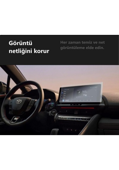 Toyota Uyumlu C-hr Hybrid 12.3 İnç Mat Ekran Koruyucu Multimedya
