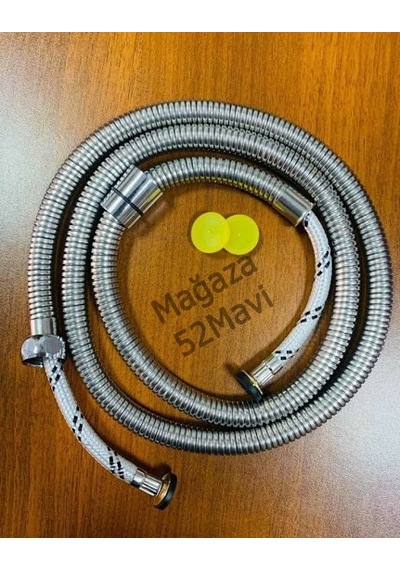150 Cm Örgülü Spiral Hortum 150 Cm Spiral Duş Hortumu Örgülü
