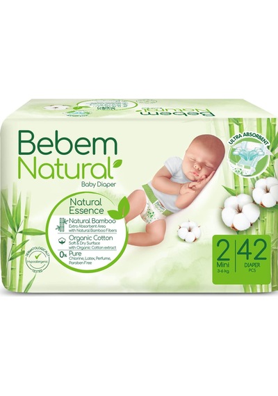 2 Beden Mini Bebek Bezi 1 X 42 Adet