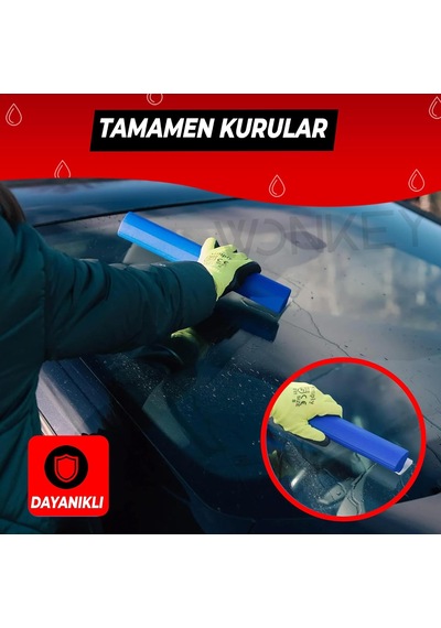Silikon Uçlu Kaporta Su Çekeceği, Oto Araba Yıkama Kurulama Su Alma Çekeçek, Otomobil Cam Su Çekme Aparatı, Oto Çekcek