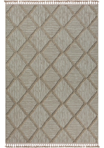 Loop Lp005a Bej Halı Dekoratif Sisal Bukle Tozsuz Antialerjik Modern Salon Halısı Koridor Iskandinav-110 Bej