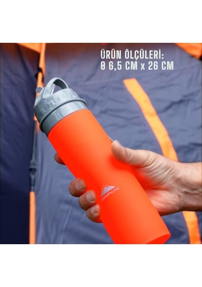 Silikon North Pacıfıc Katlanabilir Matara 26 Cm