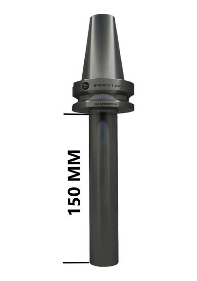 Bt40 Mca16 - 150 Boy Vidalı Tutucu M16x150 Boy Vidalı Tutucu 20.000 Devir Balans Alınmıştır