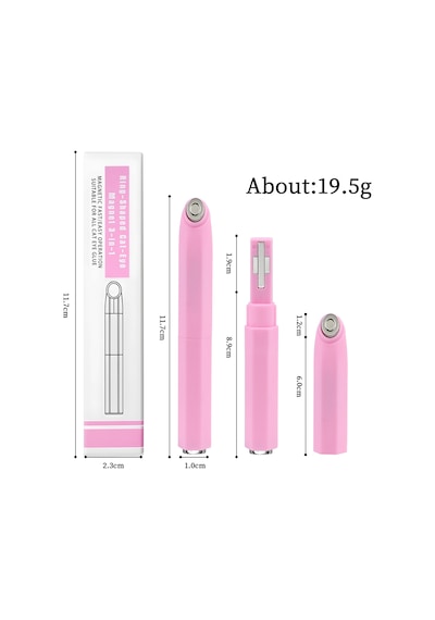 3 Ü 1 Arada Halka Ve Dalga Efektli Pembe Kedi Gözü Kalıcı Oje Mıknatısı Cat Eye Magnet Wdcat02
