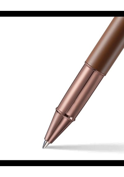 Sheaffer 100 Coffee Edition Hediye Kutulu Roller Kalem M Uç Mat Kahve Pvd Detaylı E1937451 Kahverengi