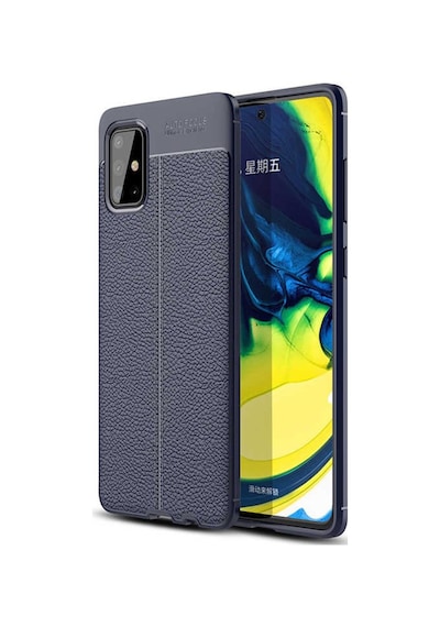 Samsung Uyumlu Galaxy A71 Kilif Deri Tarzi Niss Silikon Case 400772802