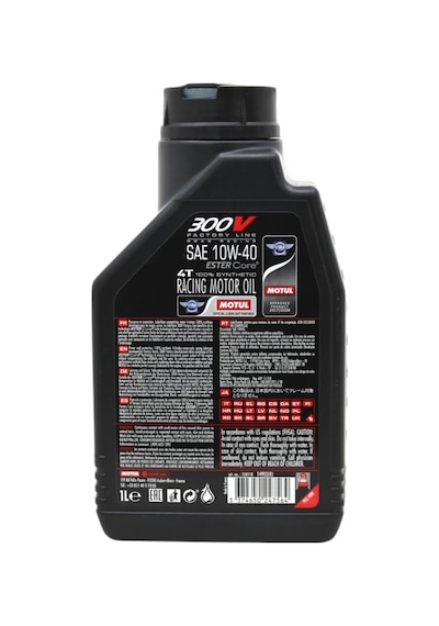 Motul 300V Fl 10W-40 4T 4 Zamanlı Motosiklet Motor Yağı 2 x 1 L