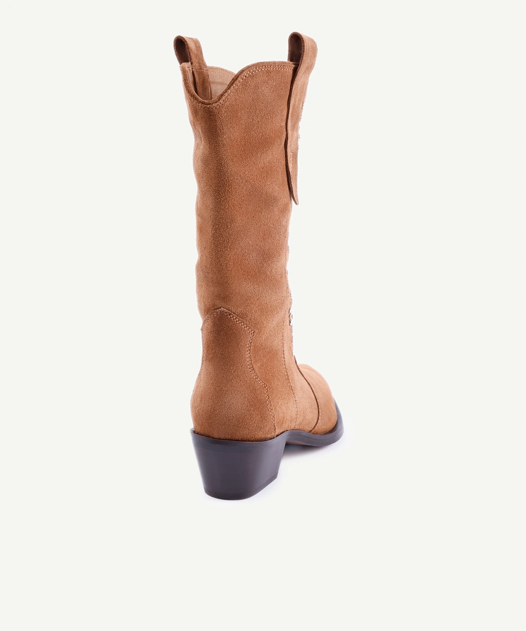 Yargıcı Aksesuar Detaylı Deri Western Bot 25kkay4011x 057 Taba