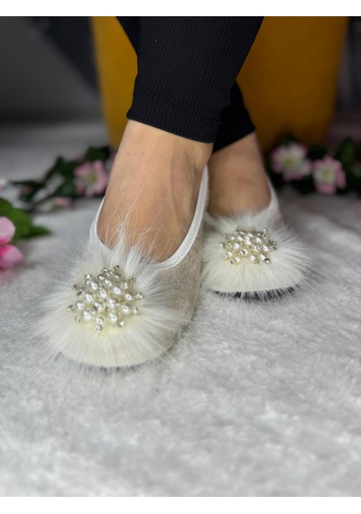 Bena Babet Kırık Beyaz Pırlantalı Model