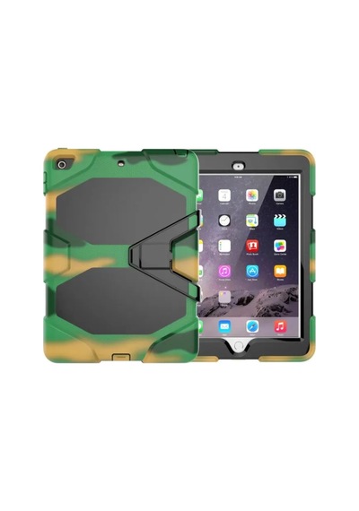 Jenerik Apple İpad 5 Air 9.7 Kılıf Griffin Tablet Kapak - Kamuflaj