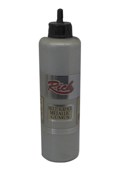 Rıch Multi Metalik Akrilik Boya 03752 Gümüş 500 Cc