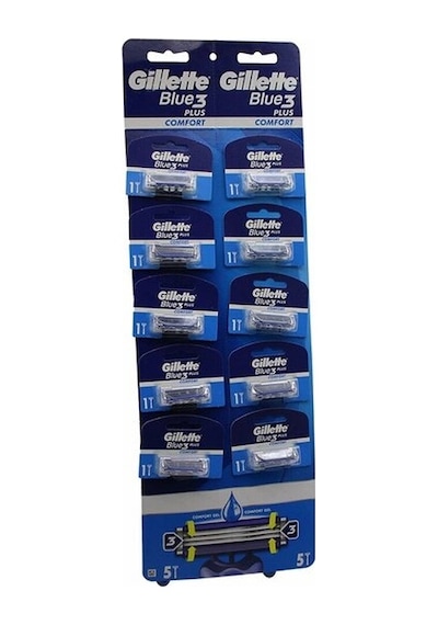 Gillette Blue3 Jilet Kartelalı 10 Parça 5468