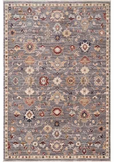 Focus Fo004r Gri Renkli Vintage Modern Salon Koridor Yatak Ve Oturma Odası Halısı-1766 Grı-renklı