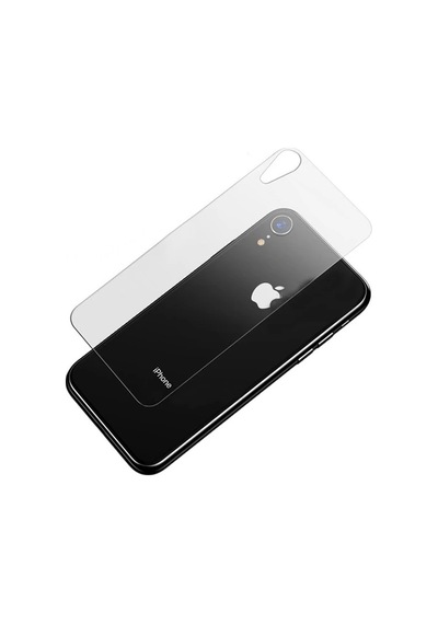 Apple iPhone Uyumlu Xr 6.1 Arka Kırılmaz Tempered Cam Koruyucu - 5775