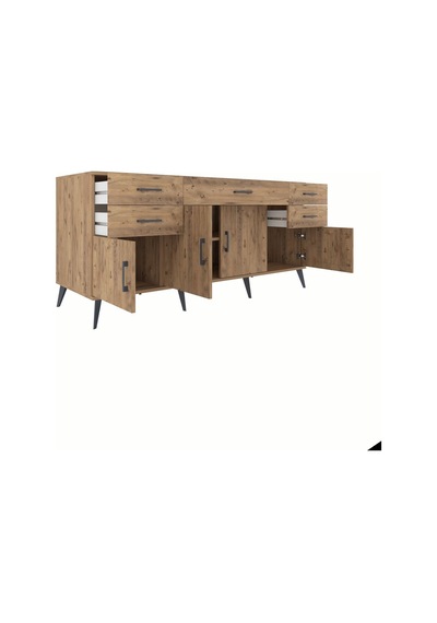Kronos Konsol Tek Raflı 5 Çekmeceli 4 Kapaklı 176x59x83 Çam-çam/çam Atlas Çam Kronos Konsol Tek Raflı 5 Çekmeceli 4 Kapaklı 176x59x83 Çam-çam/çam Atlas Çam