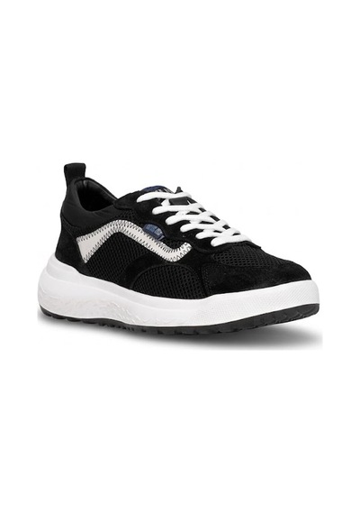 Marcomen 21161 Erkek Hakiki Deri Klasik Sneaker Siyah