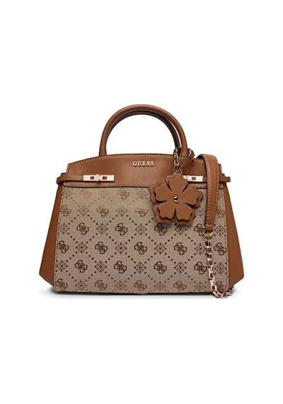 Guess Melinda Logo Kadın El Ve Çapraz Askılı Çanta Hwjp9902060 Kahve