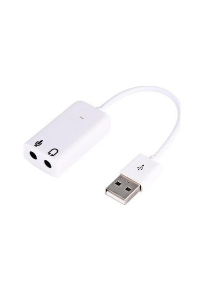Class Kablolu Usb Ses Kartı Usb Sound Adapter 7.1 Channel