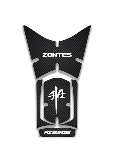 Zontes Rz250s Uyumlu Karbon Tank Pad Diğer