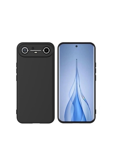 Adige Tecno Spark Slim 5g Kılıf Lansman İçi Kadife Silikon Siyah