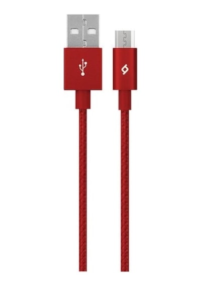 Ttec 2DK11K AlumiCable Micro USB Şarj Kablosu Kırmızı