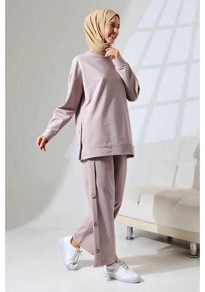 Mihran Butik Kadın Gül Kurusu Mevsimlik Penye Alt Üst Spor Ve Rahat Tesettür Takım Gül Kurusu Mihran Butik Kadın Gül Kurusu Mevsimlik Penye Alt Üst Spor Ve Rahat Tesettür Takım Gül Kurusu