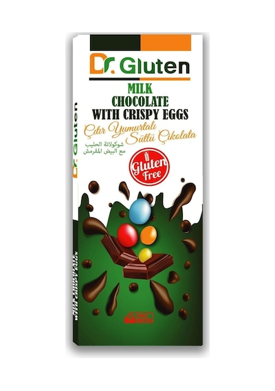 Naturpy Çıtır Yumurtalı Glutensiz Sütlü Çikolata 80g