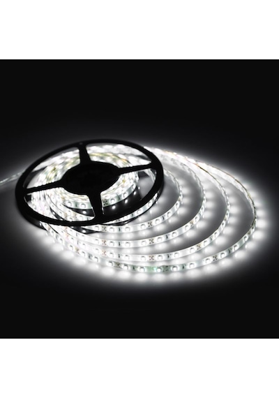 24V 3 Çipli 5 Metre 300 Led Li Su Geçirmez Gün Işığı Şerit Led