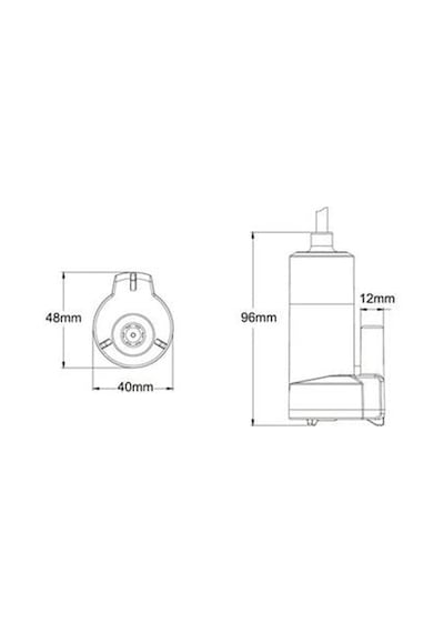 Seaflo Sfsp1-l016-01 Sintine Dalgıç Tip Pompa 6 Mt Yükseklik 12 Volt 12 Lt/dk