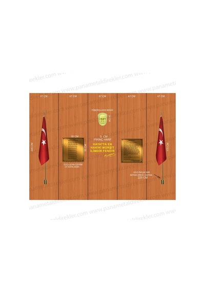 Atatürk Köşesi Seti Poz Model 10