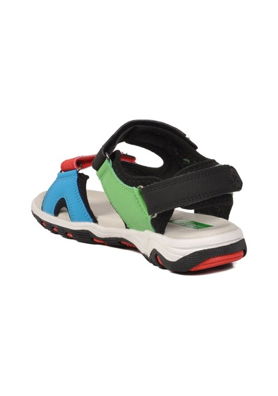 United Colors Of Benetton Çok Renkli Cırtlı Erkek Çocuk Sandalet Bnı-10188 F Multi