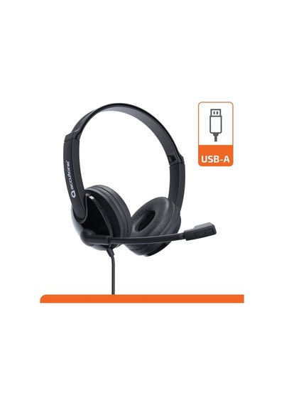 Accutone Ub101 Duo Usb Siyah Renk Çağrı Merkezi Kulaklığı