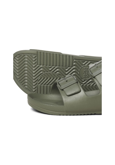 Jack & Jones Erkek Jfwcroxton Çift Bantlı Sandelet Terlik 12204004 Haki