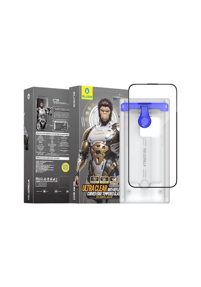 Blueo Apple Uyumlu iPhone 15 Pro Max  Ar 3d Curved Anti Reflective Hd Uy