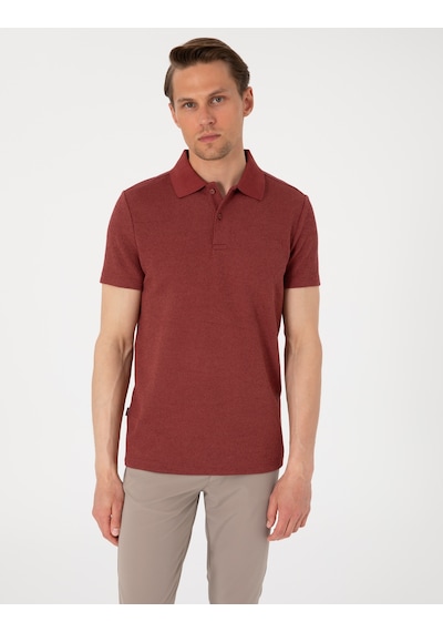 Pierre Cardin Erkek Nar Çiçeği Tişört 50310171-vr239 Nar Çiçeği