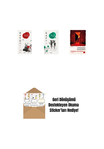 Kappa + Cehennem Manzarası + Okuma Sticker'ları