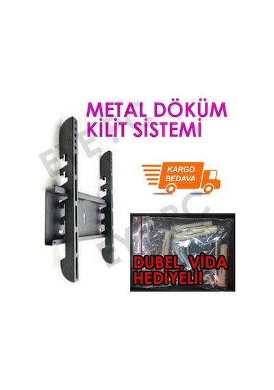 Toshiba Regza 99 102 106 Cm Ekran Led Tv Duvar Askı Aparatı Metal